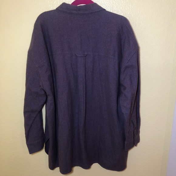Madewell Brushed Oversized Shirt-Jacket size L - Picture 5 of 11